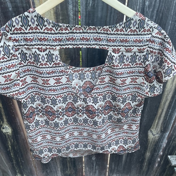 Foreign Exchange - Printed Blouse - Picture 5 of 10